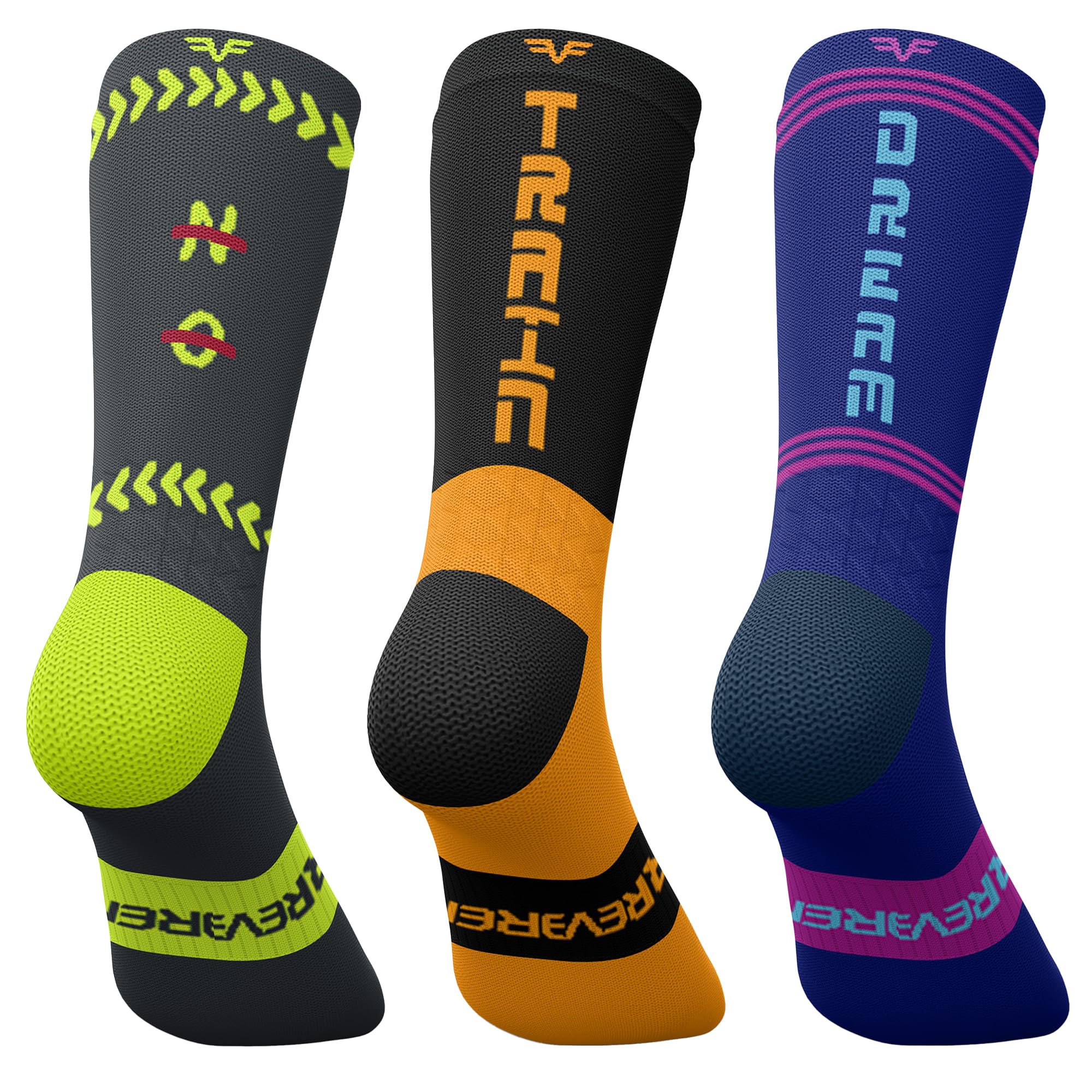 Pack 3 Calcetines Running Hombre Mujer Antiampollas Deportivos