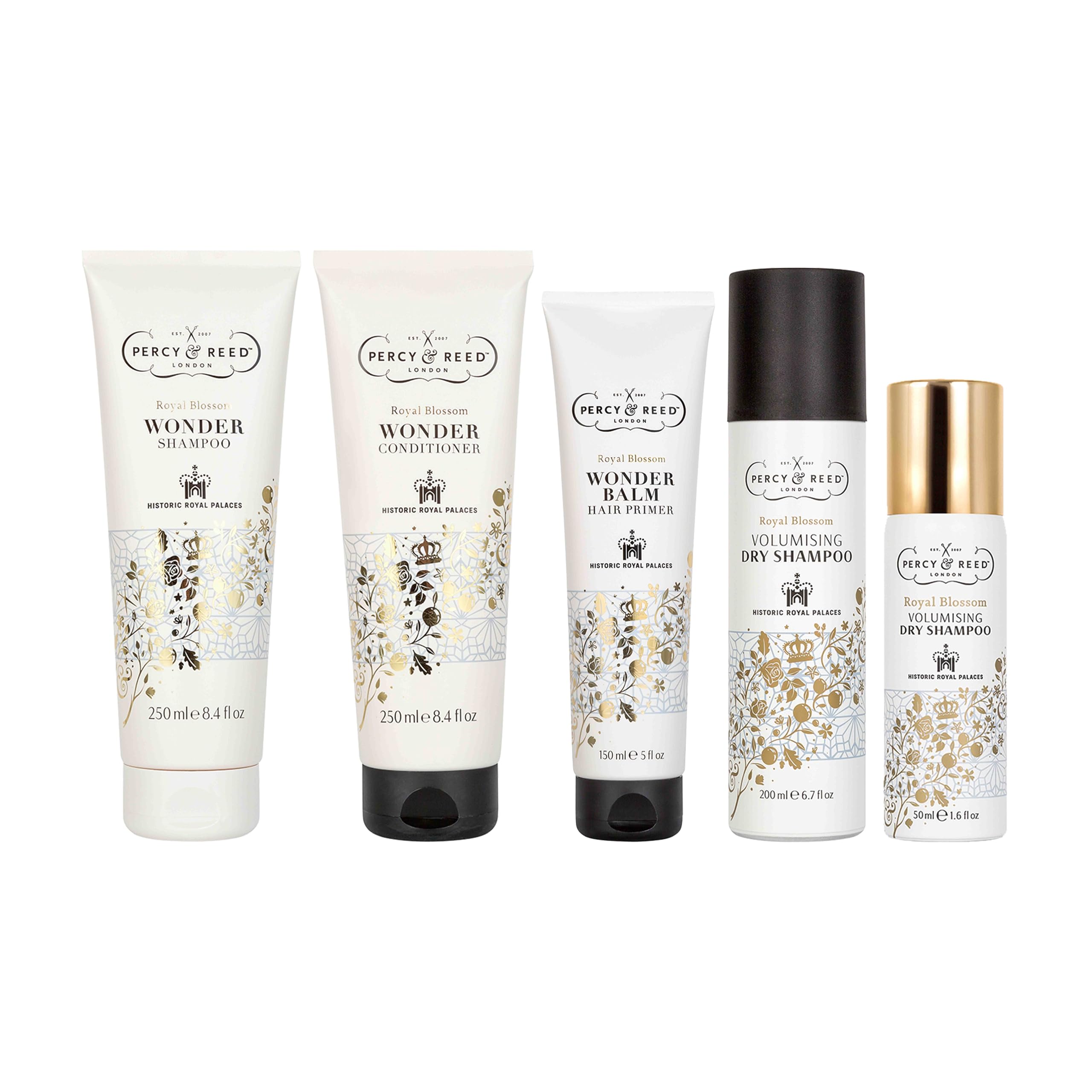 Percy & Reed Royal Blossom Hair Wonders Collection - Residue-Free, Gluten-Free, Paraben-Free,Sulphate-Free, Silicone-Free, Vegan Friendly