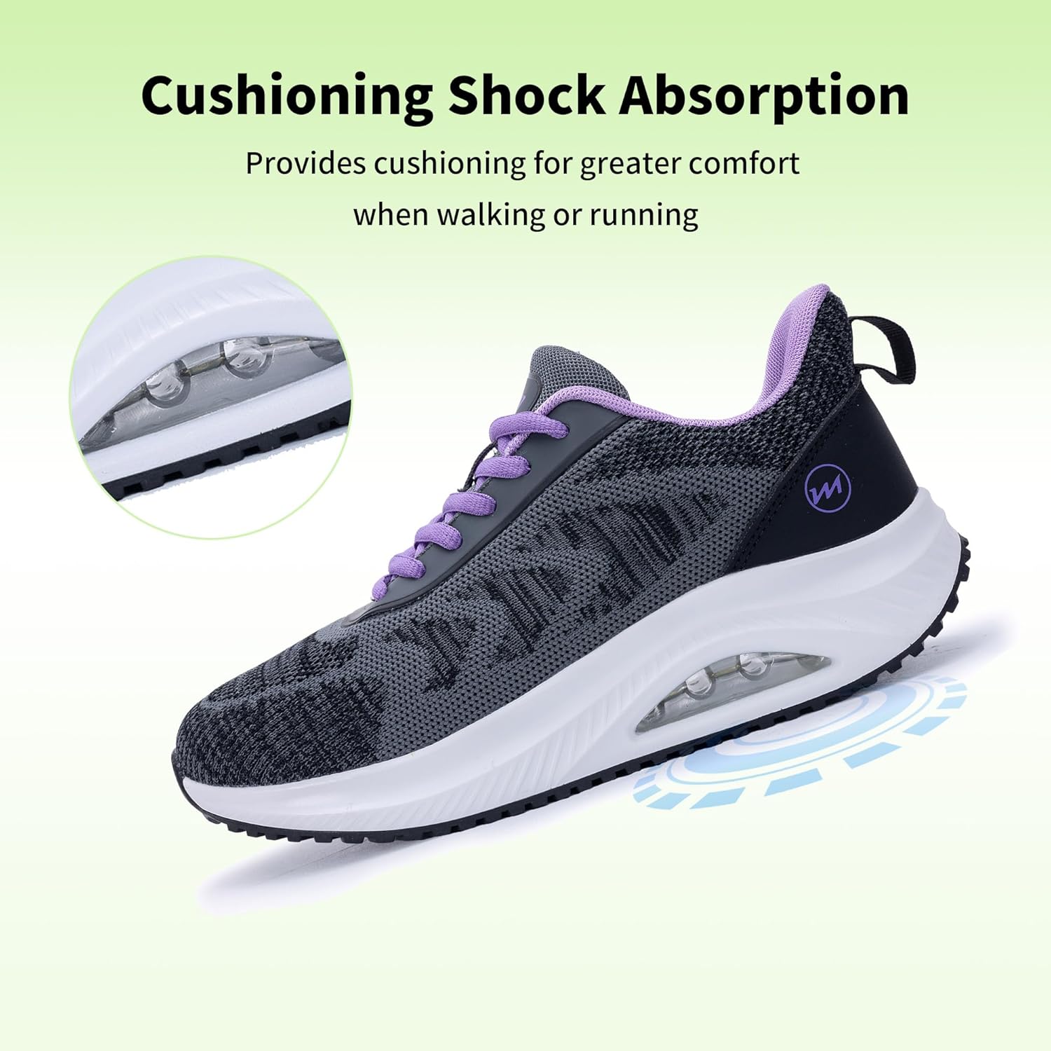 RomenSi Womens Arch Support Walking Shoes Orthotic Fashion Sneakers Tennis Shoes for Plantar Fasciitis Pain Relief US 5.5-11 - Image 5