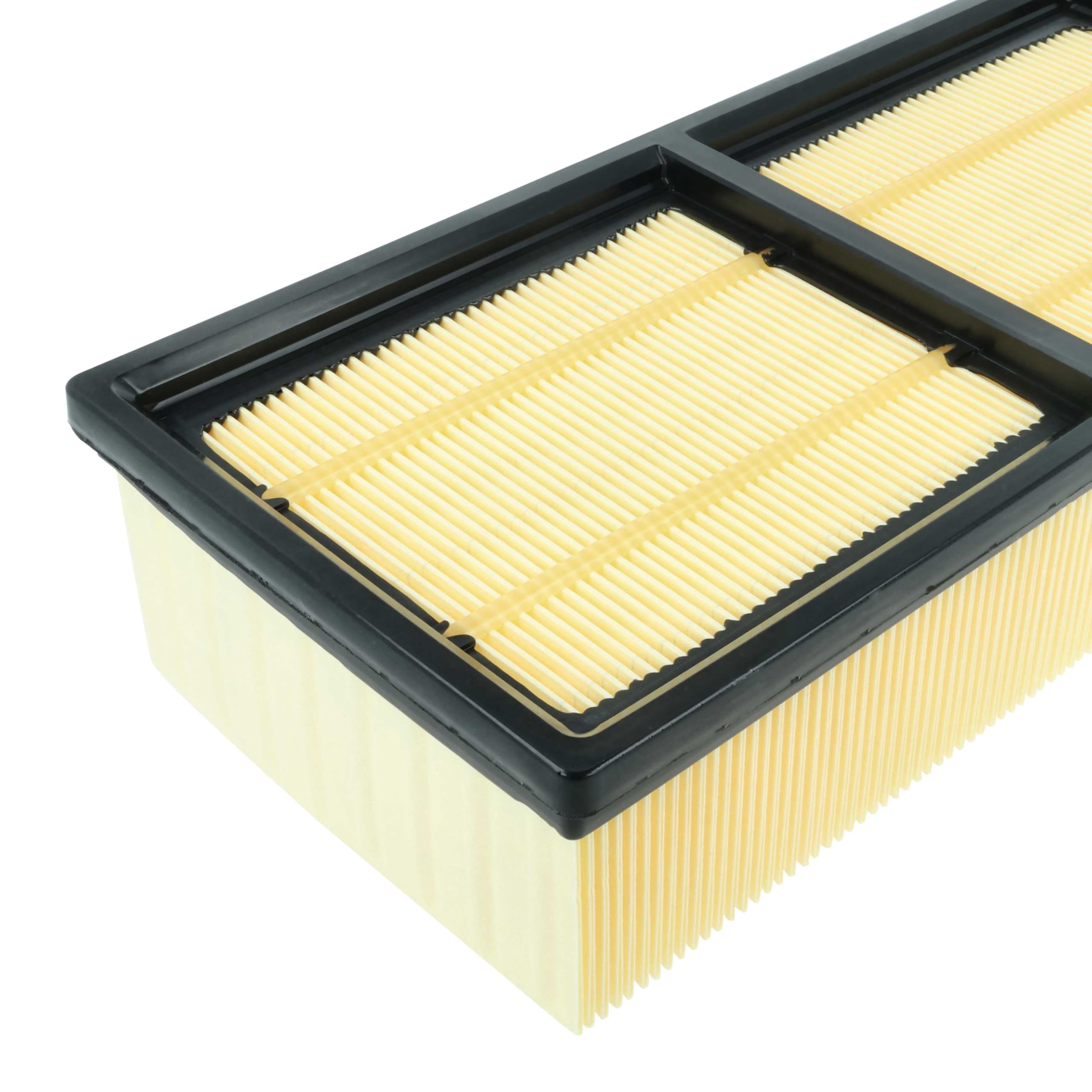 vhbw 3x Filtro plisado plano M compatible con Kärcher IVC 60/24-2 Tact² Lp