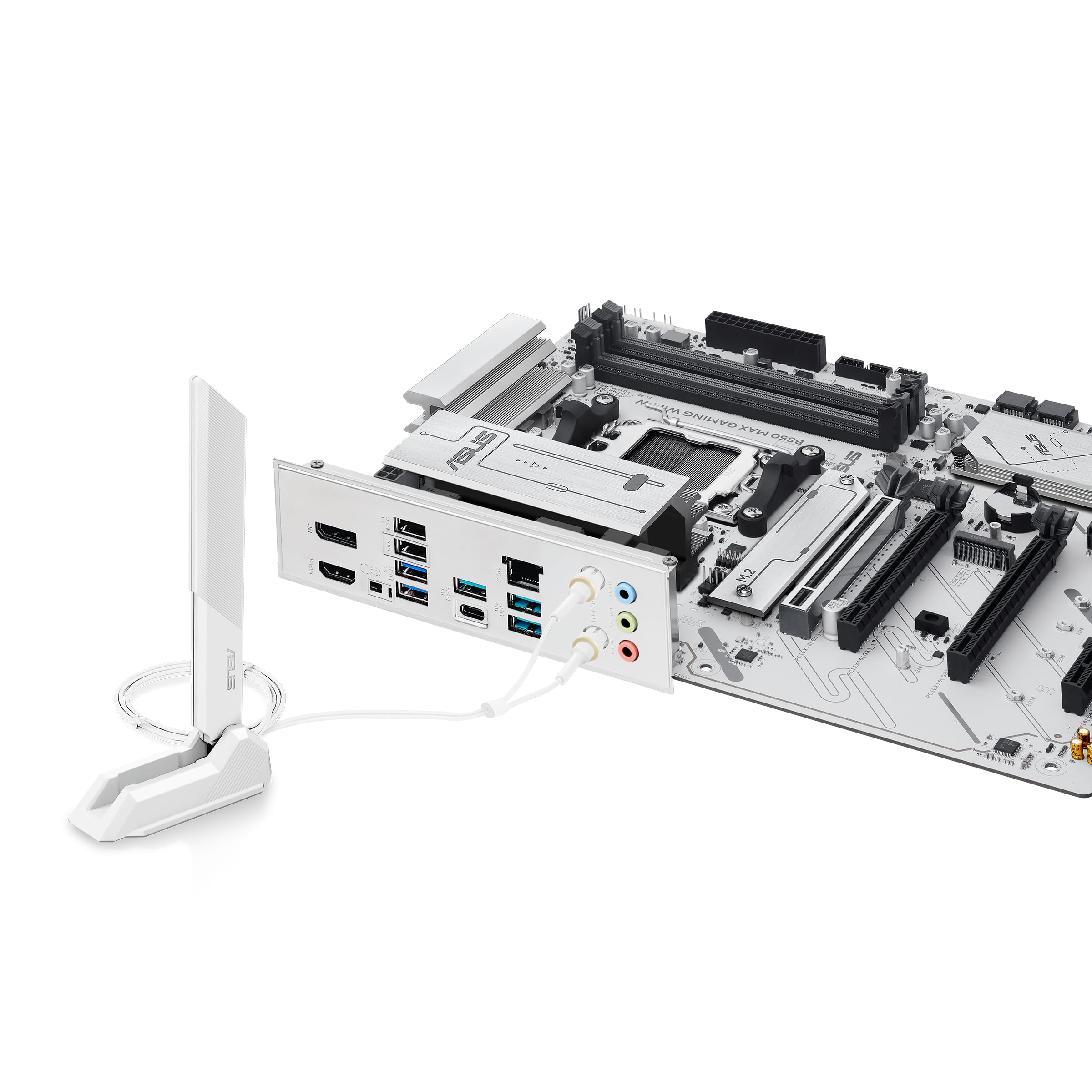 ASUS B850 MAX GAMING WIFI マザーボード 本体 ASUS B850 MAX GAMING WIFI W, AMD ATX Motherboard, 8 + 2 + 1 Power