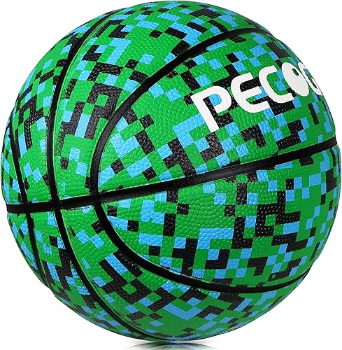 Miniatura 2 de Pelota de baloncesto oficial de goma para interiores y exteriores, tamaño 34567 para niños, jóvenes, adolescentes, niños y niñas, ideas de regalo