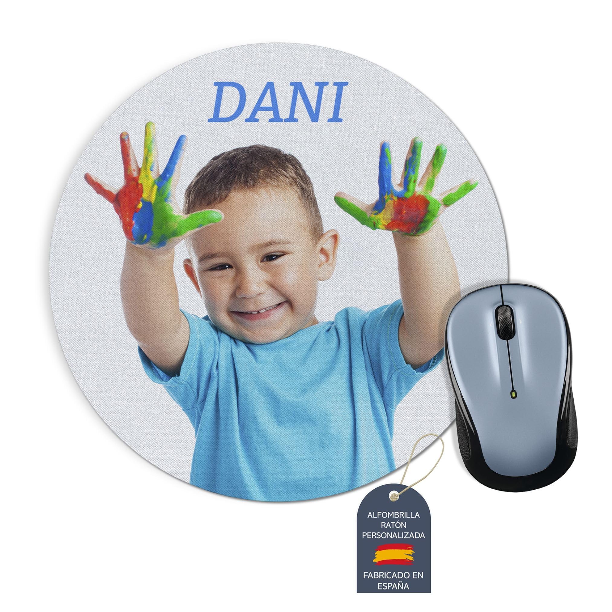 Tapis Souris Personnalisable. Tapis De Souris Personnalisé Photo Custom. Mousepad Ergonomique Personnalisé. Cadeau Informatique. Sous Main Bureau Enfant. Tapis Enfant 18x22cm RECTANGULAIRE