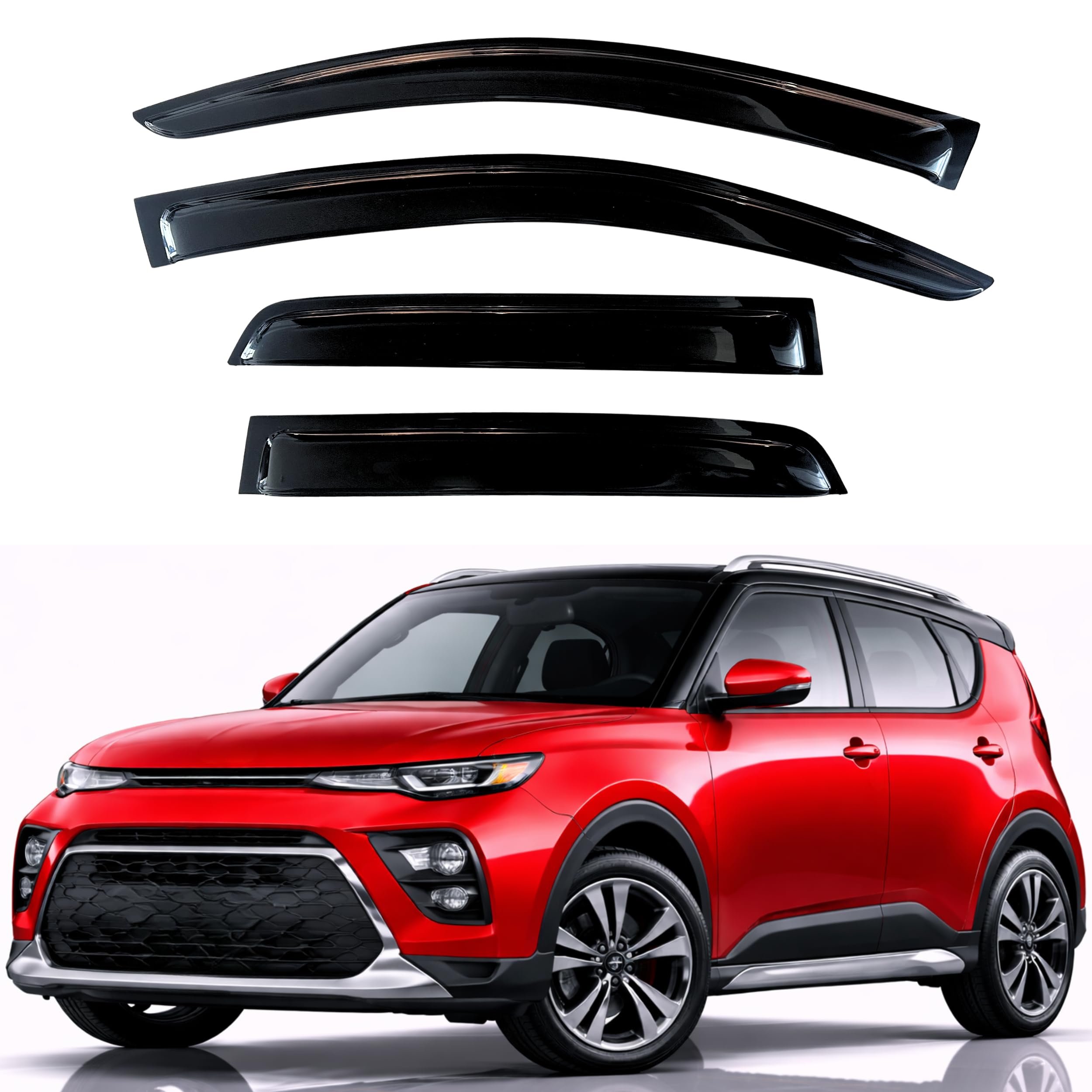 KPY Rain Guards Fit for 2020-2026 Kia Soul