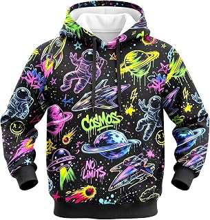 OlyPegic Graphic Hoodies for Men Funny Hoodies Men's Novelty Hoodies Pullover Graphic Sweatshirts for Mens