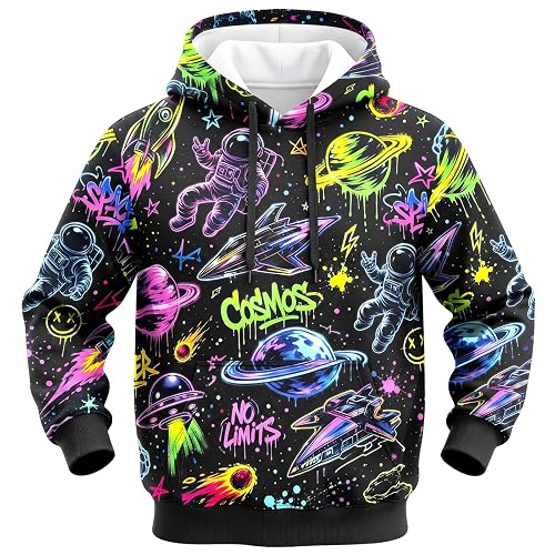 OlyPegic Graphic Hoodies for Men Funny Hoodies Men's Novelty Hoodies
