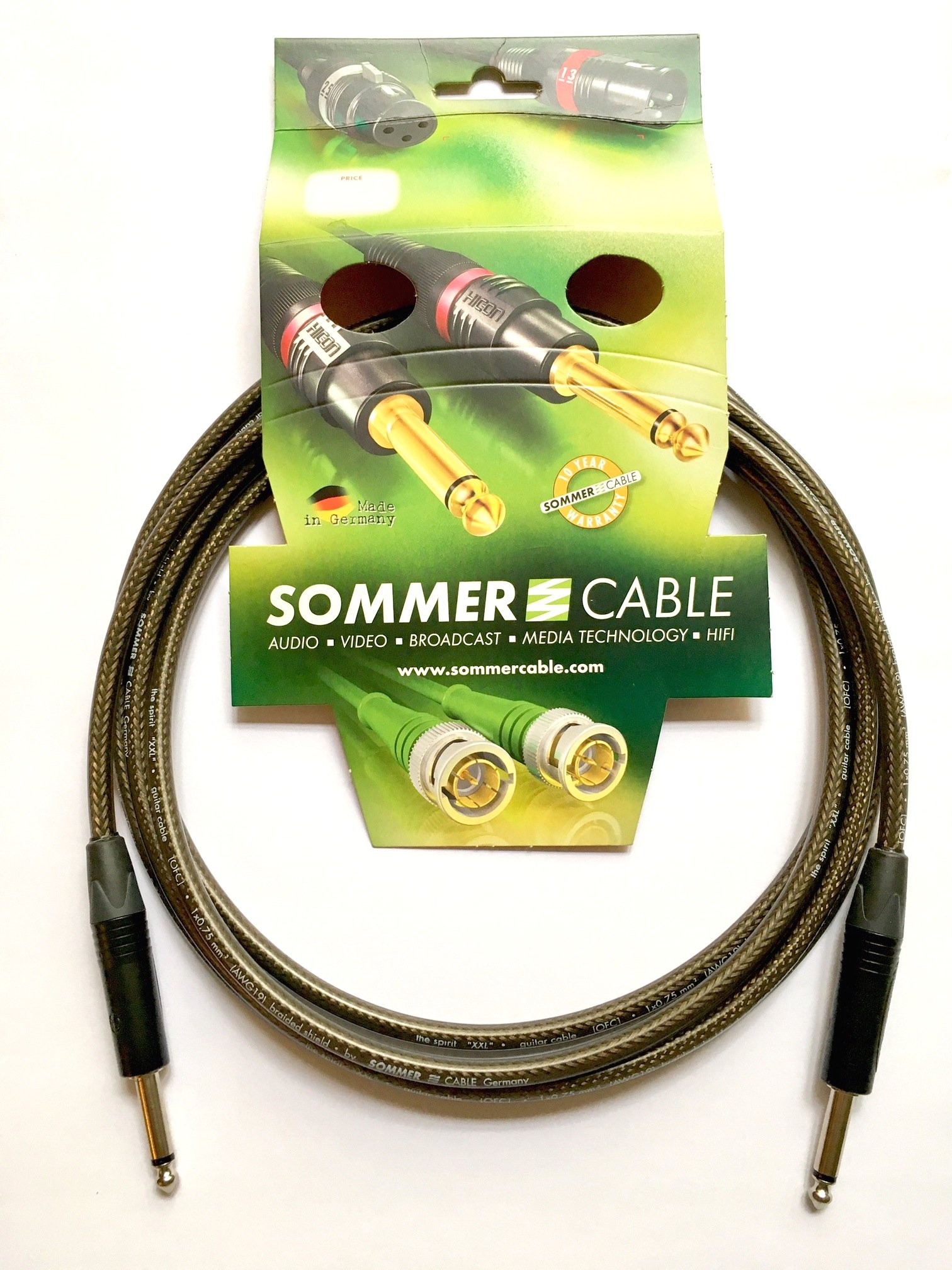 Sommer Cable Instrument Spirit XXL équipé Jack NP2X-BAG / NP2X-BAG Neutrik (6m)