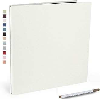 VienroseLarge Photo Album Self Adhesive for 4x6 5x7 8x10 Pictures Scrapbook Album DIY Scrap Book 40 Sticky Pages with A Metallic Pen