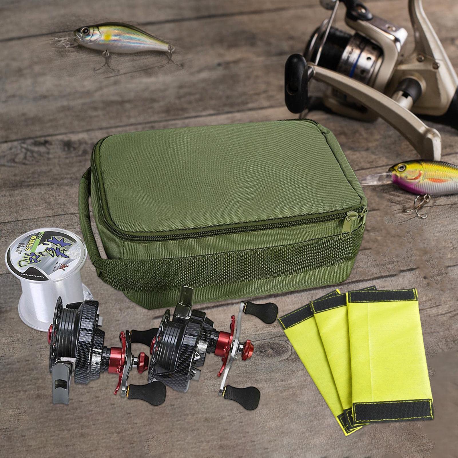 Sac Transport Moulinet Pêche Nylon Sac De Transport Pêche Pour Moulinets & Leurres - 3 Tailles, Imperméable, Avec Rangements Séparés étui Protection Moulinet Nylon Imperméable Sac Transport Moulinet Pêche Nylon Sac De Transport Pêche Pour Moulinets & Leurres - 3 Tailles, Imperméable, Avec Rangements Séparés étui Protection Moulinet Nylon Imperméable