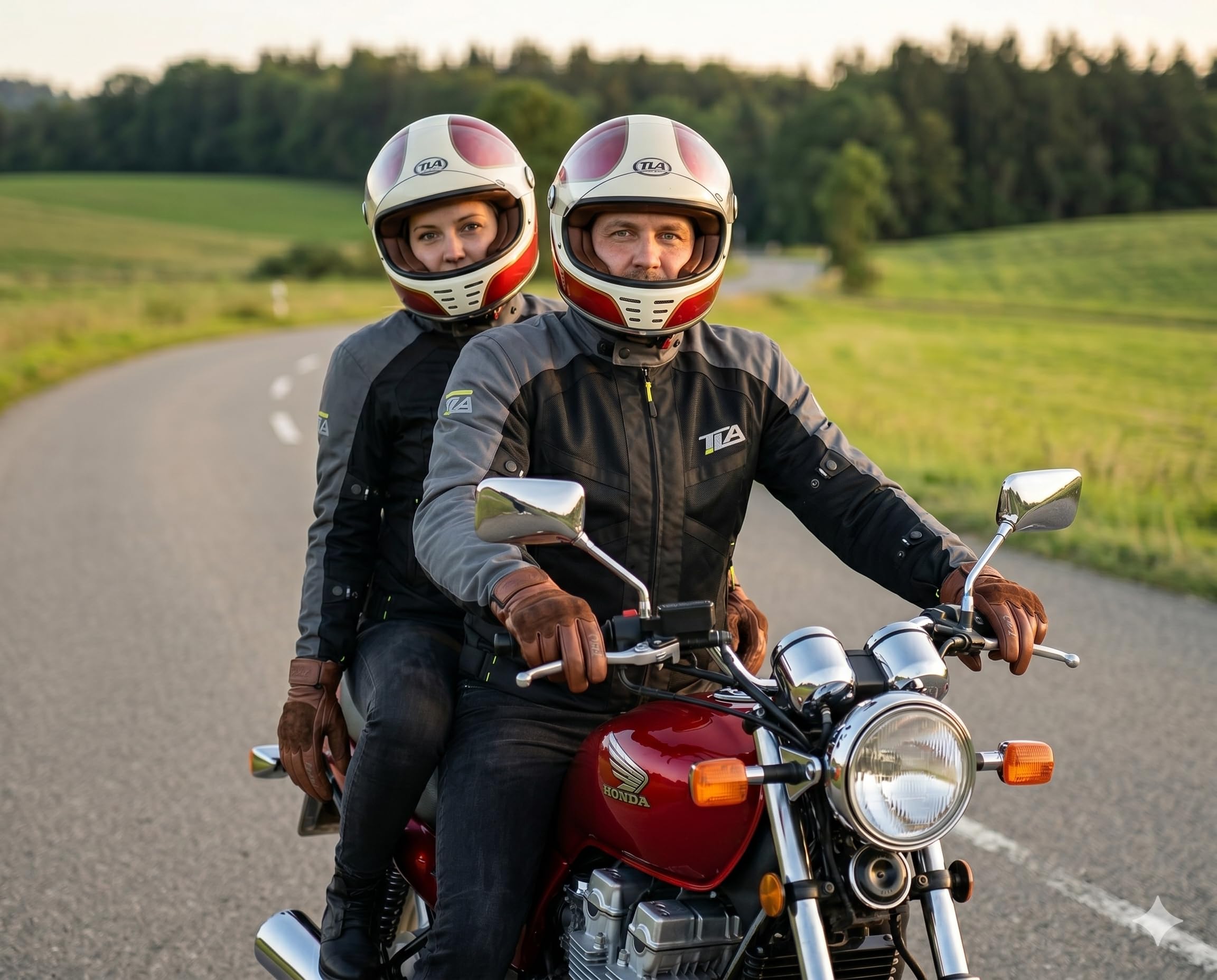 TLA Rust Gants de Moto Vintage en Cuir, Protections des articulations, homologuées CE, 2XS à 4XL pour Hommes et Femmes, pour cafè Racer, Scooter, écrans tactiles, Protection Contre Les Chocs élevés.
