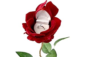 Noble Rose Ring Box: A Royal Touch for Your Cherished Ring