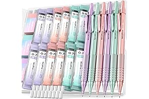 NicPro 6PCS Pastel Mechanical Pencil Set
