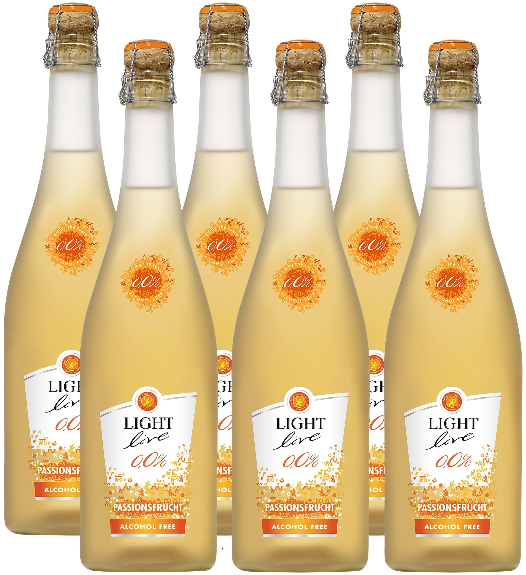 LIGHT live alkoholfrei 0,0% Passionsfrucht (6 x 0,75 l)