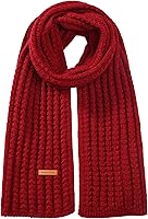 Trifabricy Women's Winter Scarf: Soft 100% Acrylic Warm Knit Scarf, Unisex Cozy Accessory for Cold Weather (Black, Grey, Beige)