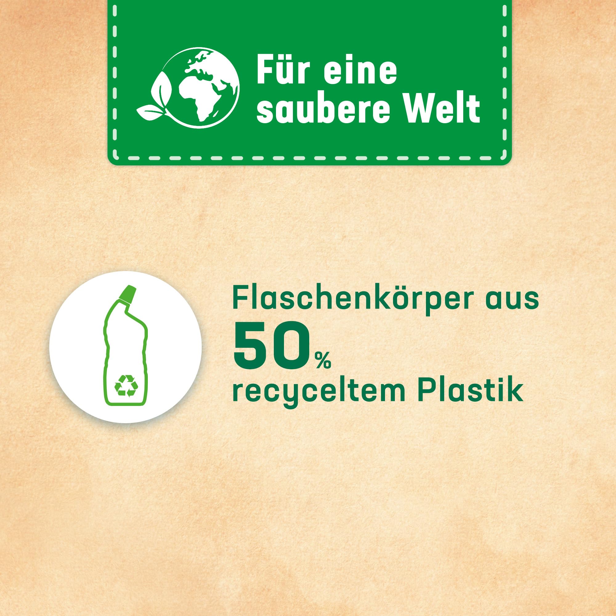 WC-Frisch Detergente per WC Gel Limone (750 ml), detergente per WC con effetto deodorante per ambienti, detergente per WC garantisce freschezza igienica, con combinazione di 4 attivi
