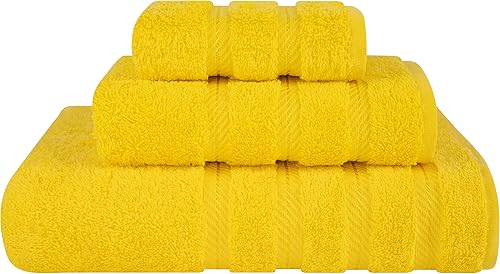 Miniatura 346 de American Soft Linen - Juego de 4 toallas de baño, 100% de algodón turco de 27 x 54 pulgadas, toallas de baño extragrandes, toallas para ducha