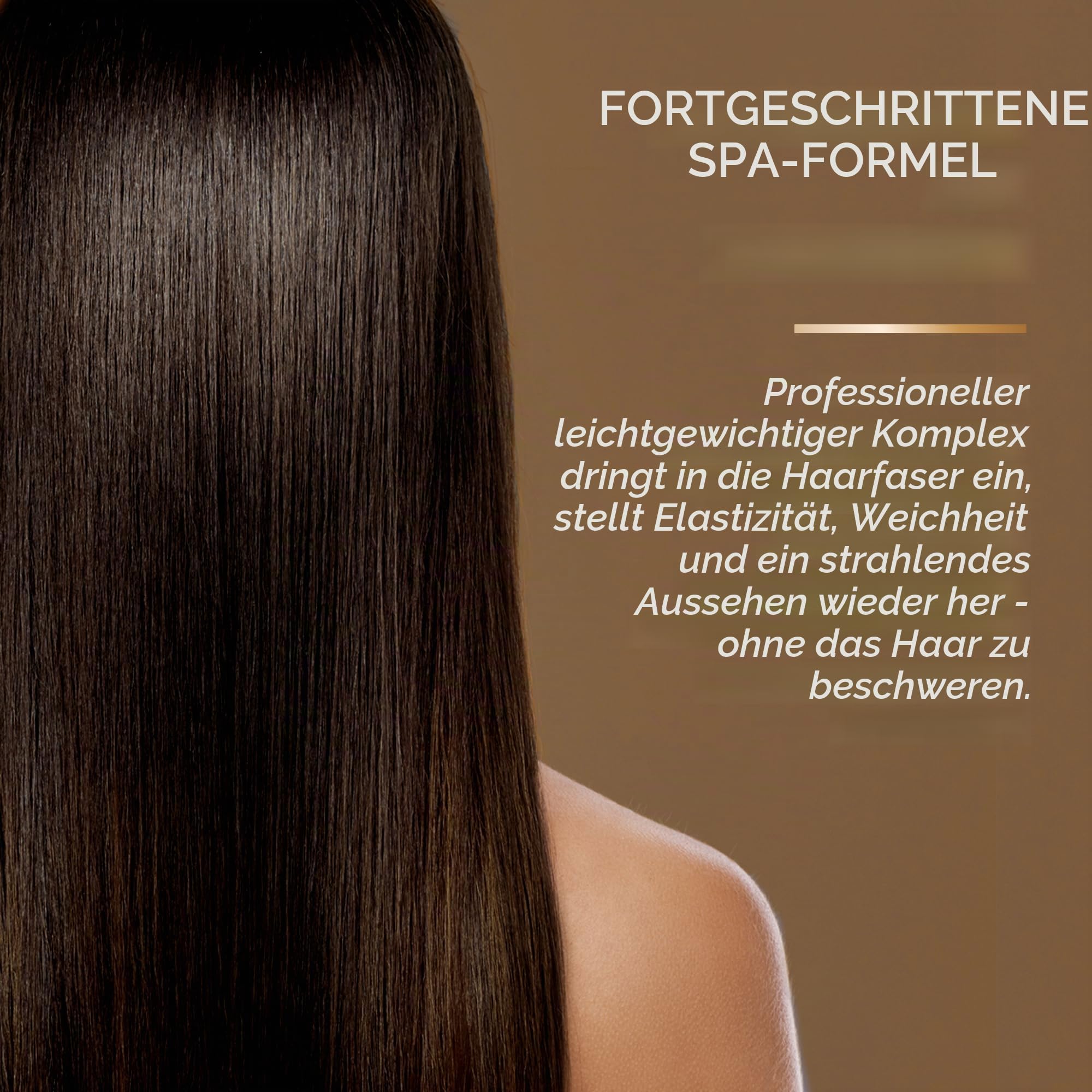 HADAT Hydro Spa Hair Treatment – Professionelle Haarmaske zur intensiven Feuchtigkeitspflege für trockenes, geschädigtes und coloriertes Haar – Mit Macadamia-Öl – Salonqualität aus Israel (500 ml)