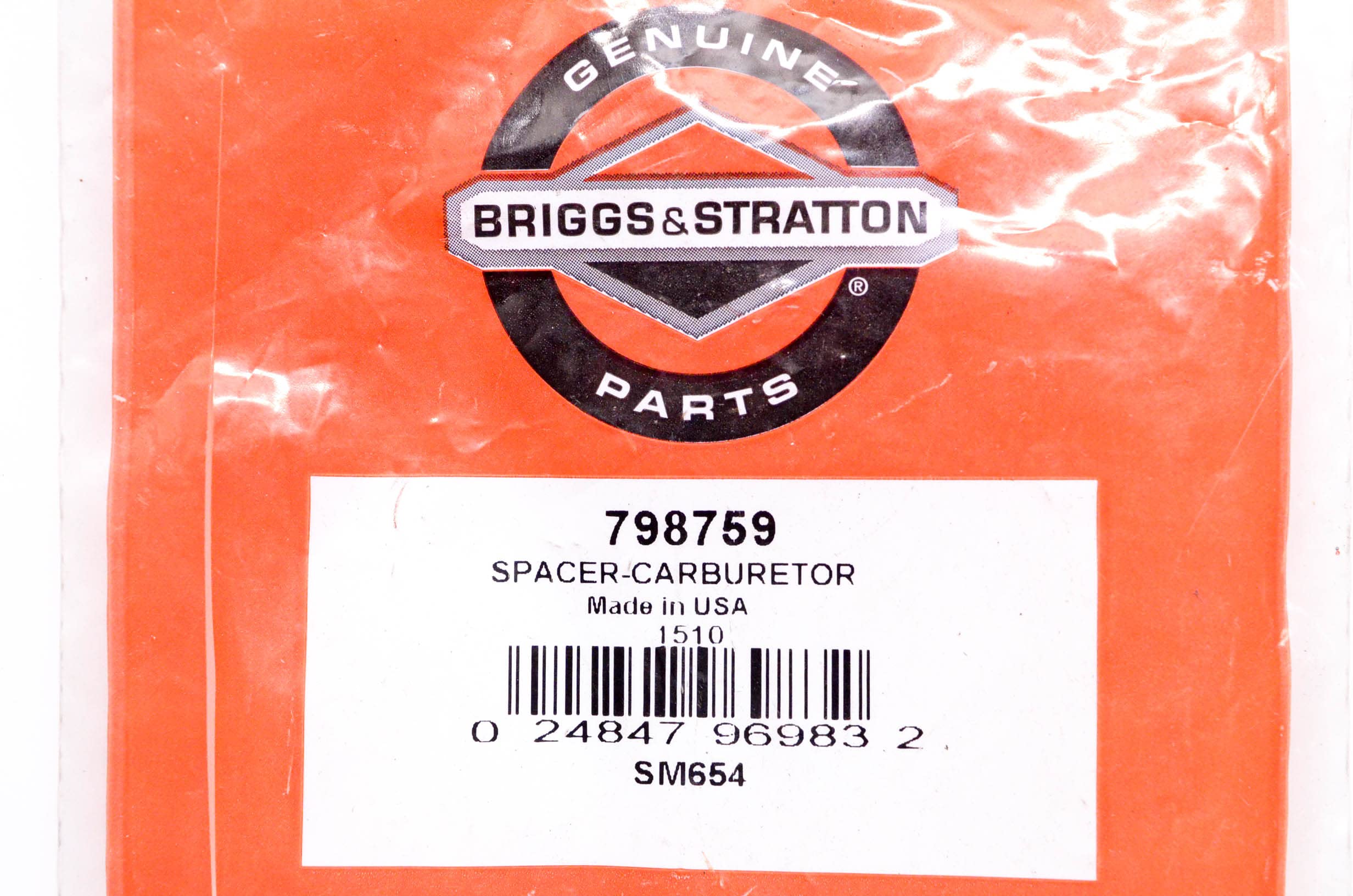 Amazon.com: Briggs & Stratton 798759 Intake Gasket Genuine 