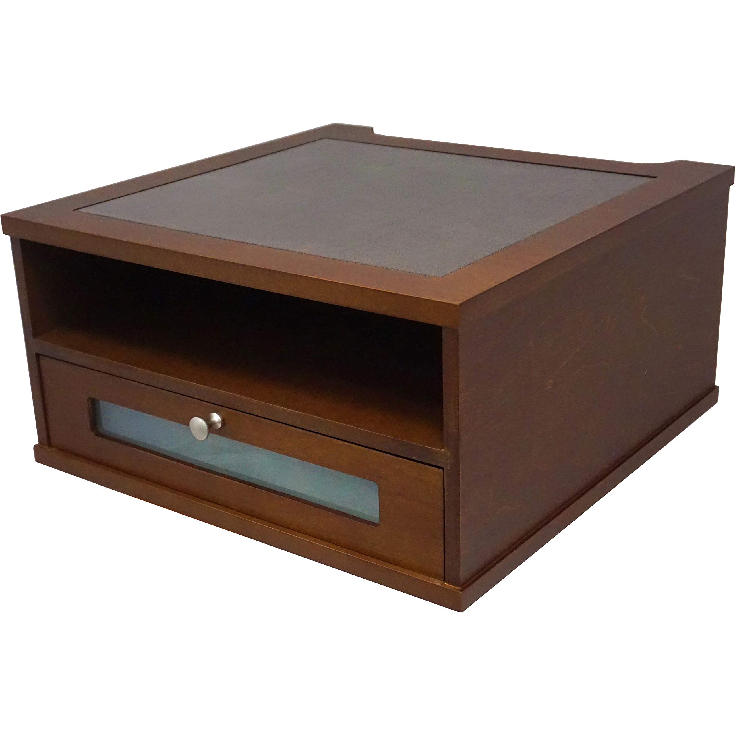 Victor Heritage Wood Monitor Riser, 6.5" x 13.4" x 13.4", as Labeled
