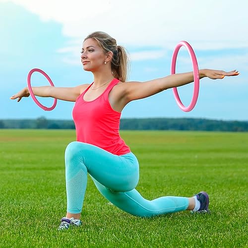 Miniatura 7 de Aro de brazo  Mini hula Hoop para adultos  Fortalece brazos y hombros  Hula Hoop ponderado para ejercicio divertido de la parte superior del cuerpo