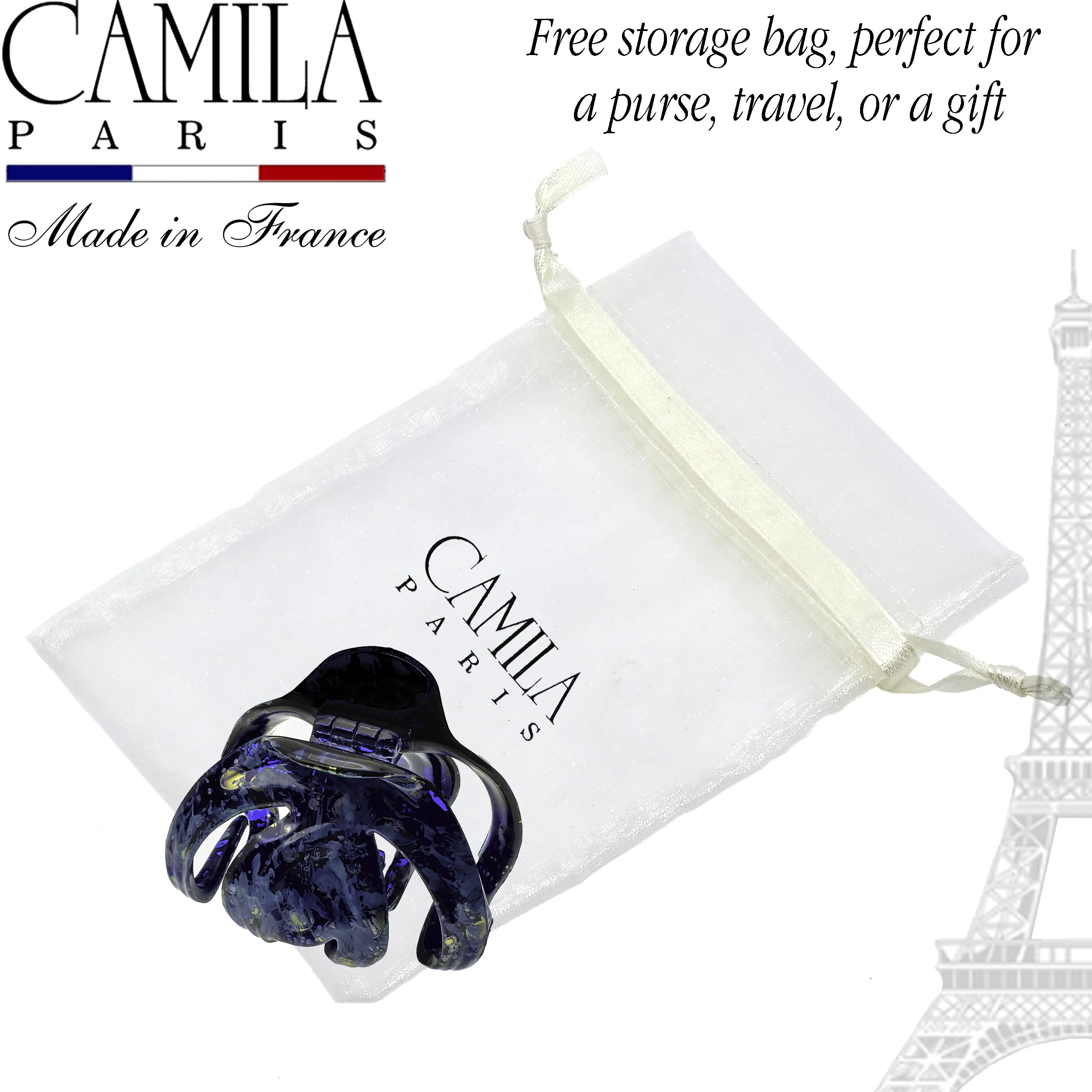 Camila Paris CP3862 - Molletta per capelli a forma di polipo, 7,6 cm, media, per capelli spessi