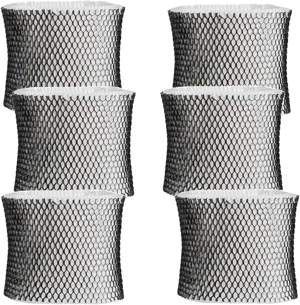 HIFROM HWF64 Humidifier Filter Compatible with Holmes Sunbeam Bionaire Humidifier - Filter B, fit for HM1645, HM1730, HM1745, HM1746, HM1750, HM1761, HM2220, HM2200 (8pcs)