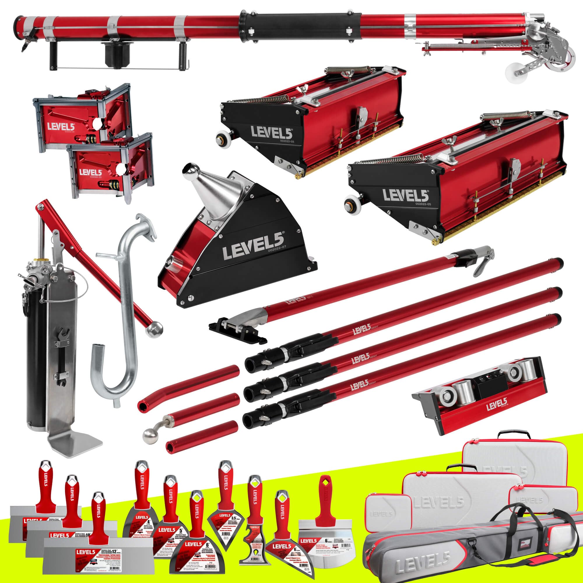 LEVEL5 4-621 Full Drywall Taping and Finishing Set