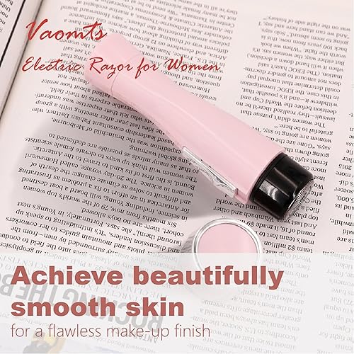 Miniatura 2 de Vaomts Depilación facial para mujeres, dispositivo de depilación sin dolor, afeitadoras faciales recargables para mujeres, maquinilla de afeitar