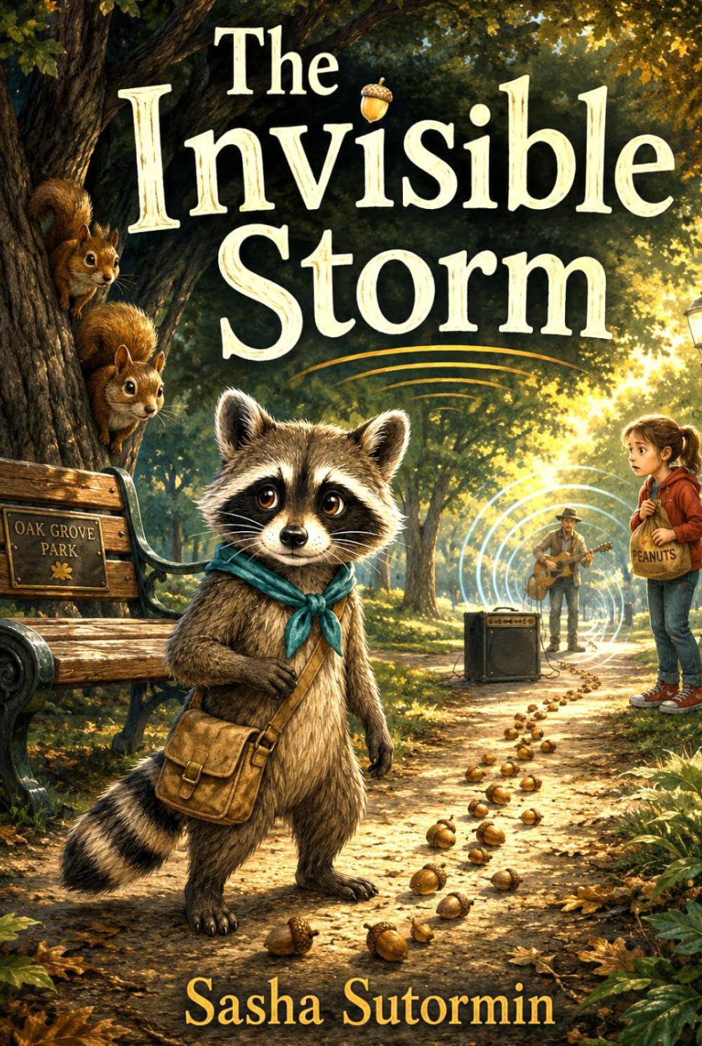 The Invisible Storm: An interactive power to choose adventure where you say which way the story goes, as every choice helps shape your own ending (Scout the Raccoon Adventures)