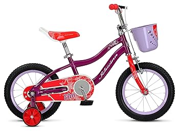 Schwinn Elm Girls Bike for Toddlers and Kids, 14-Inch Wheels