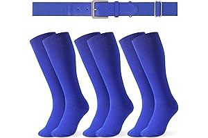 Ultimate Blue Softball Socks