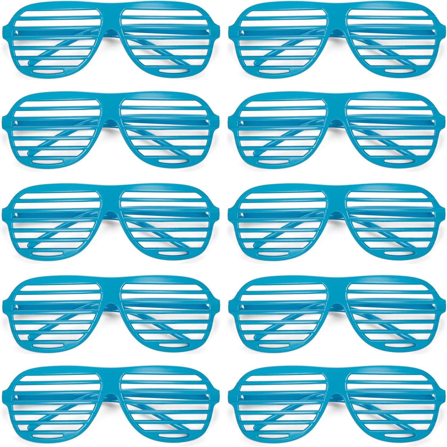 White Shutter Shades Fun Novelty Party Eyewear for Algeria Ubuy