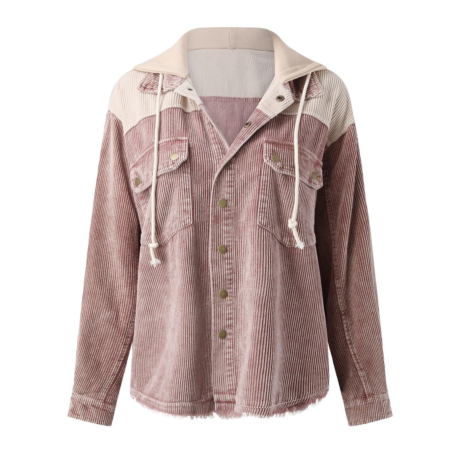 Genérico Cazadoras Vaqueras De Mujer,Chaqueta De AlgodóN De Mezclilla Con Botones De Color SóLido BáSico Para Mujer Con Bolsillos Chaqueta De Mezclilla