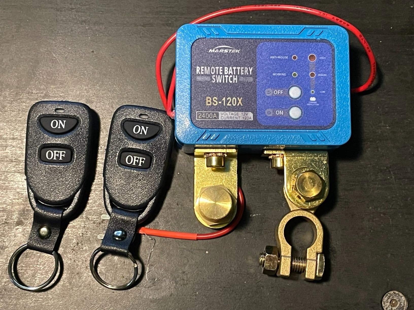 10/mo Finance Kill Switch for Car, Battery Cut Off Switch 12V 120A