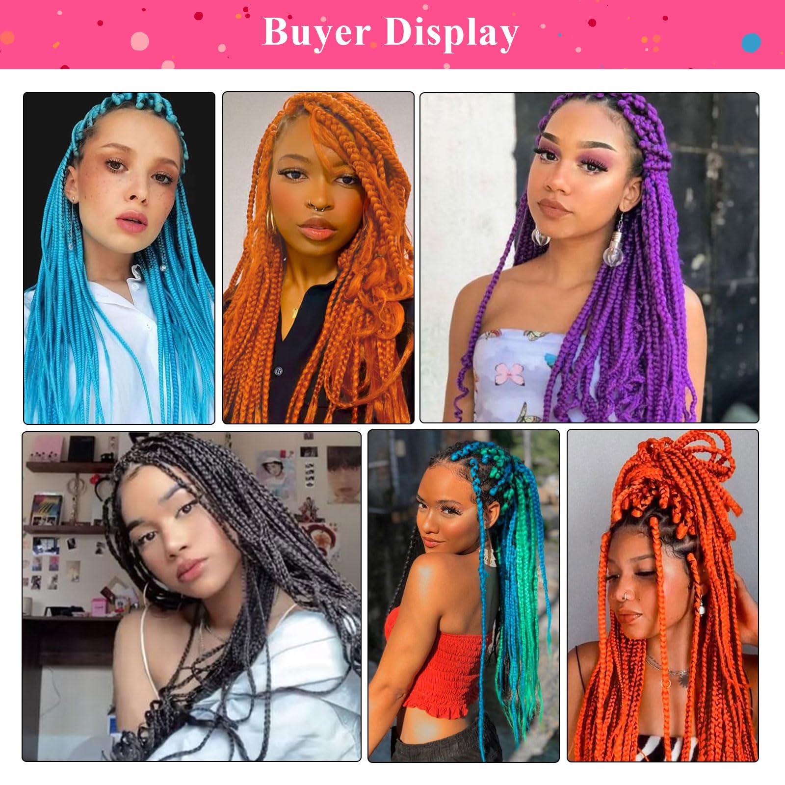 Easy Braid Pre stretched Braiding Hair Extensions - Image 2