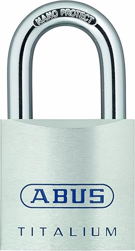 ABUS 80TI50 KD Titalium aleación de aluminio candado con llave diferente