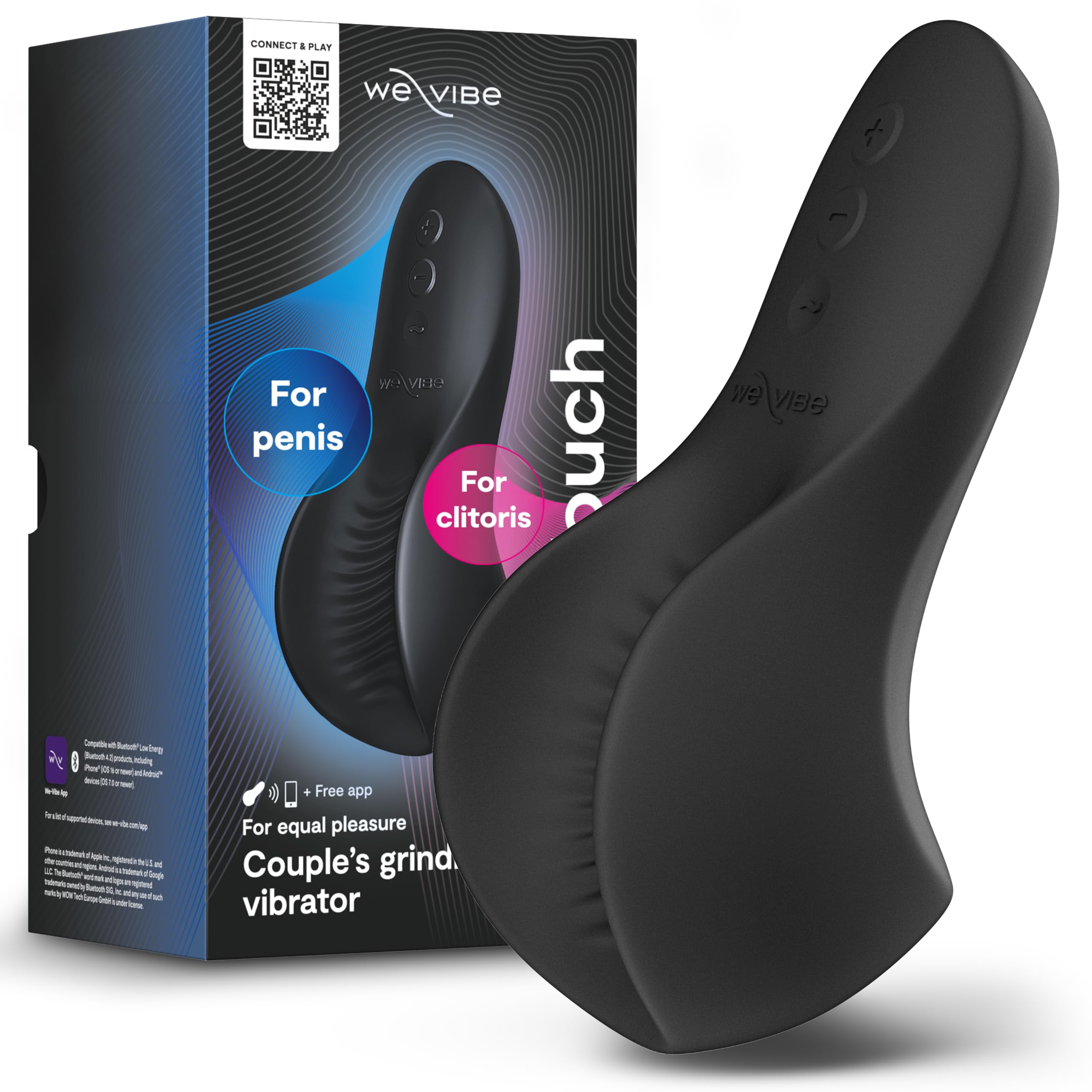 We-Vibe Shared Touch vibromasseur couple + Lubrifiant ignite 250ml