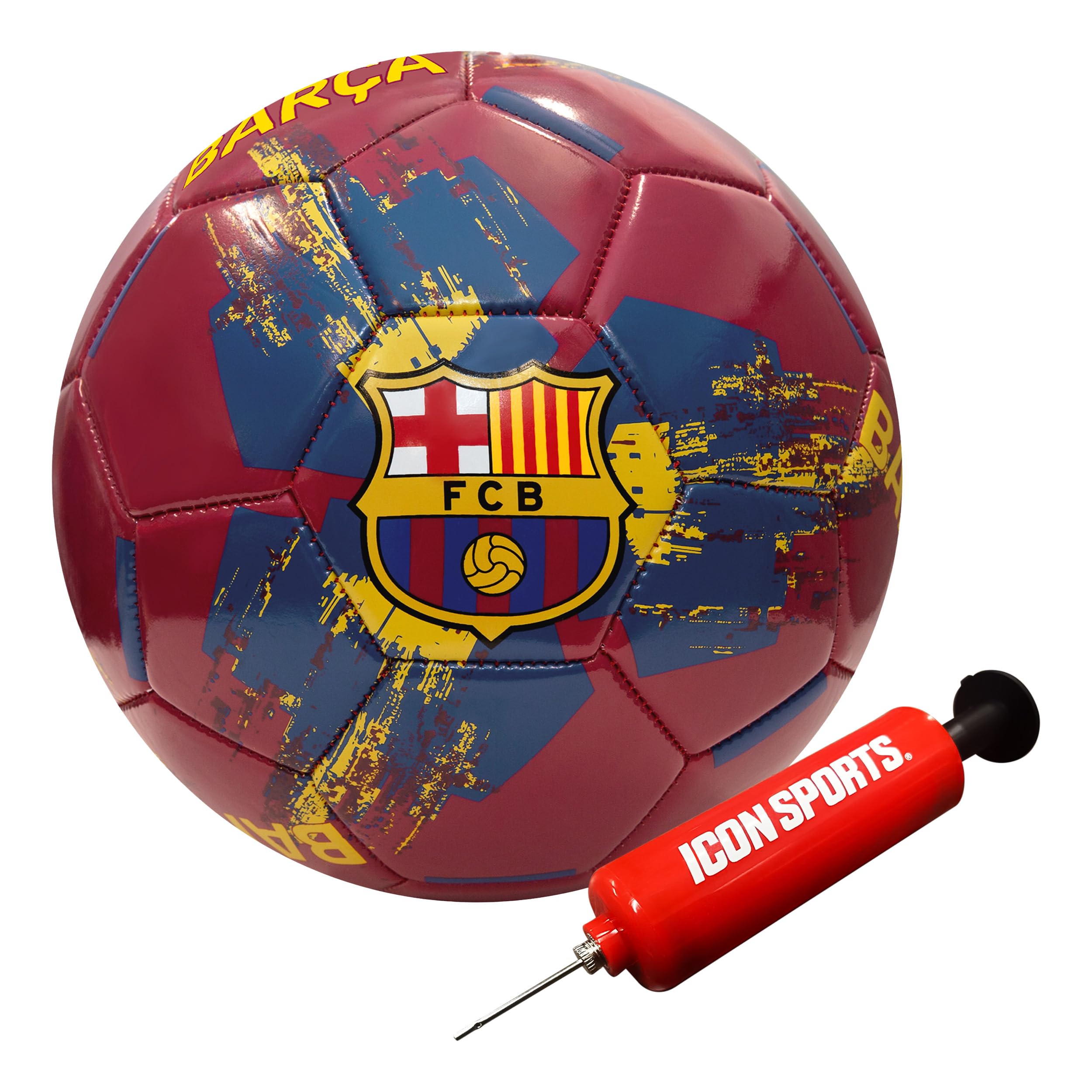 Amazon | Icon Sports 公式ライセンスFCバルセロナサッカーボール