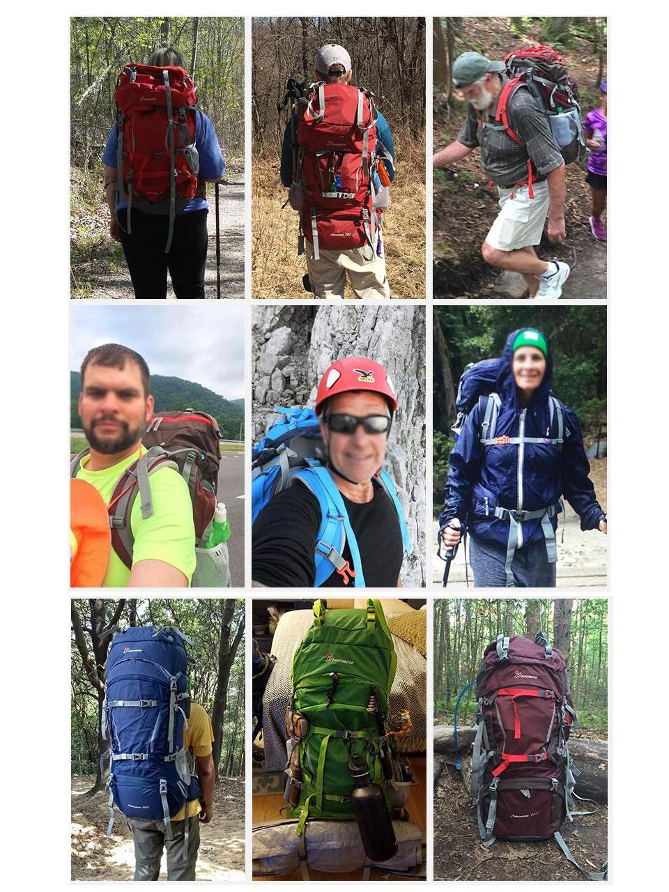Pacchetto Di Alpinismo Professionale, Borsa Da Viaggio All'aperto Grande Capacità Ergonomia Multifunzione Impermeabile Comfort Traspirante Unisex