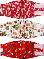 Vista 30 de CuteBone - Pañal para perro macho, talla mediana, DM11M