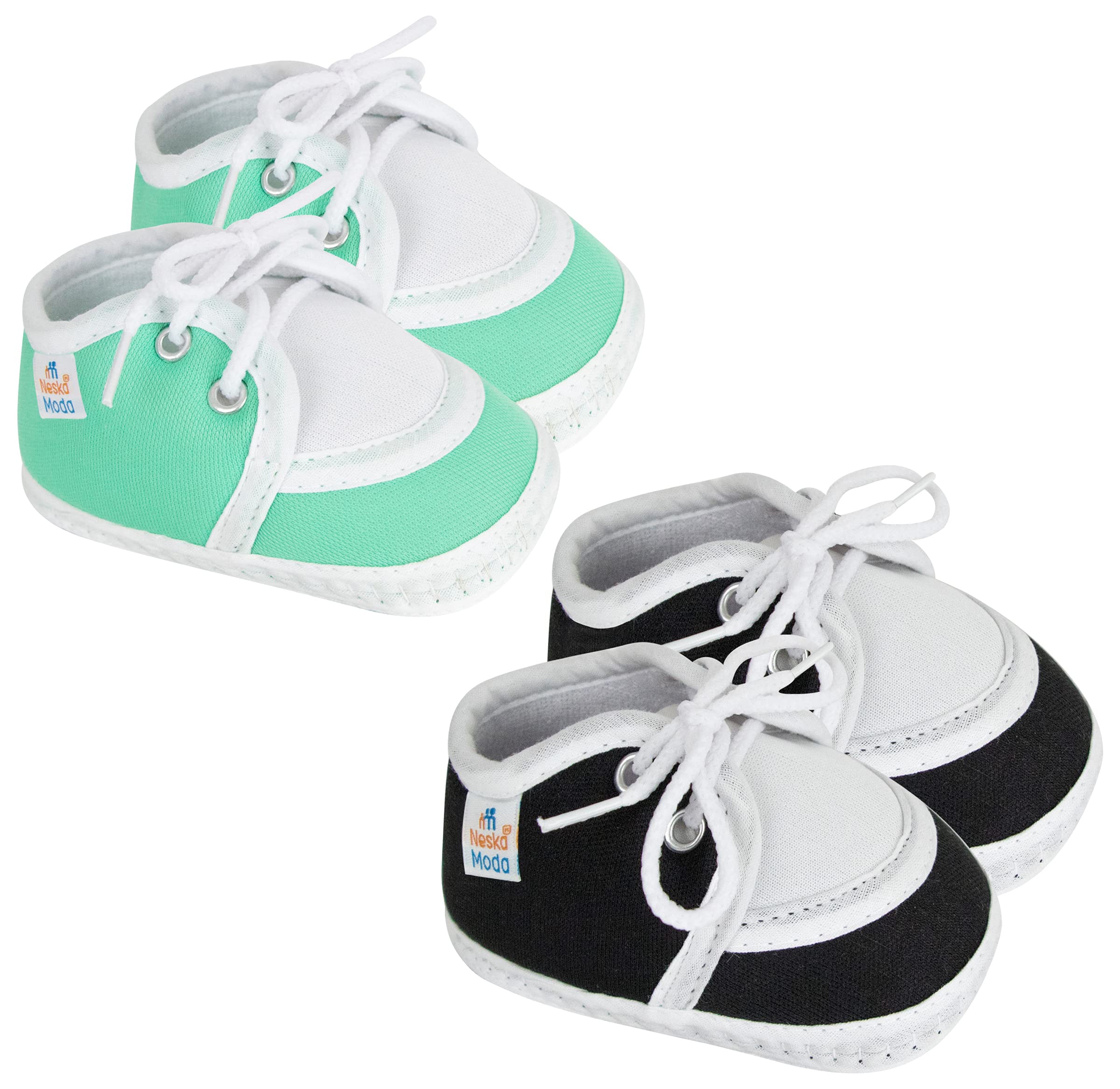 Unisex Booties For 6 To 12 Months (Green,Black) -BT89andSK145-image-25