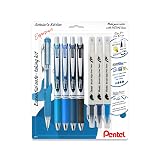 Pentel Expressions Note-Taking Kit, Includes; EnerGel RTX Gel Pens (0.7mm), Assorted Ink Colors; Twist-Erase Click Mechanical Pencil (0.7mm); Sign Pen Twin Markers, Assorted Colors (BL77XLBNBP8M) – view 1
