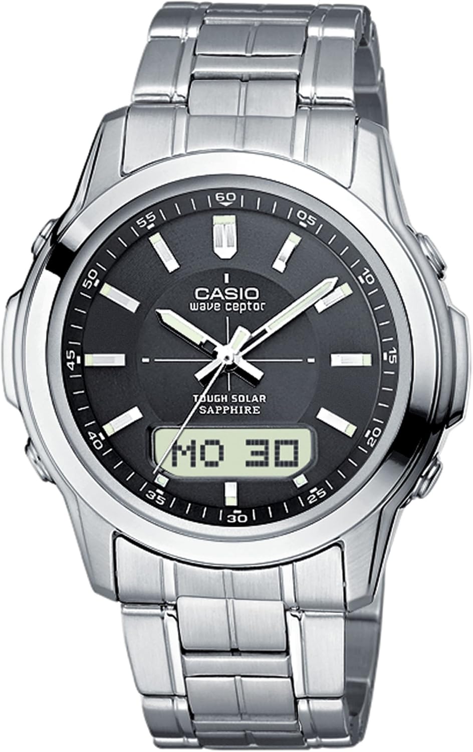 Casio Radio Controlled Men's Watch WVA460DSE1AVER Amazon.co.uk Watches