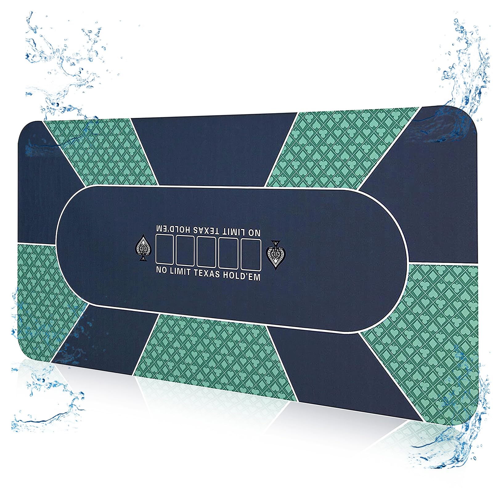 Amazon.com: FURUISEN Waterproof Professional Poker Mat, 8