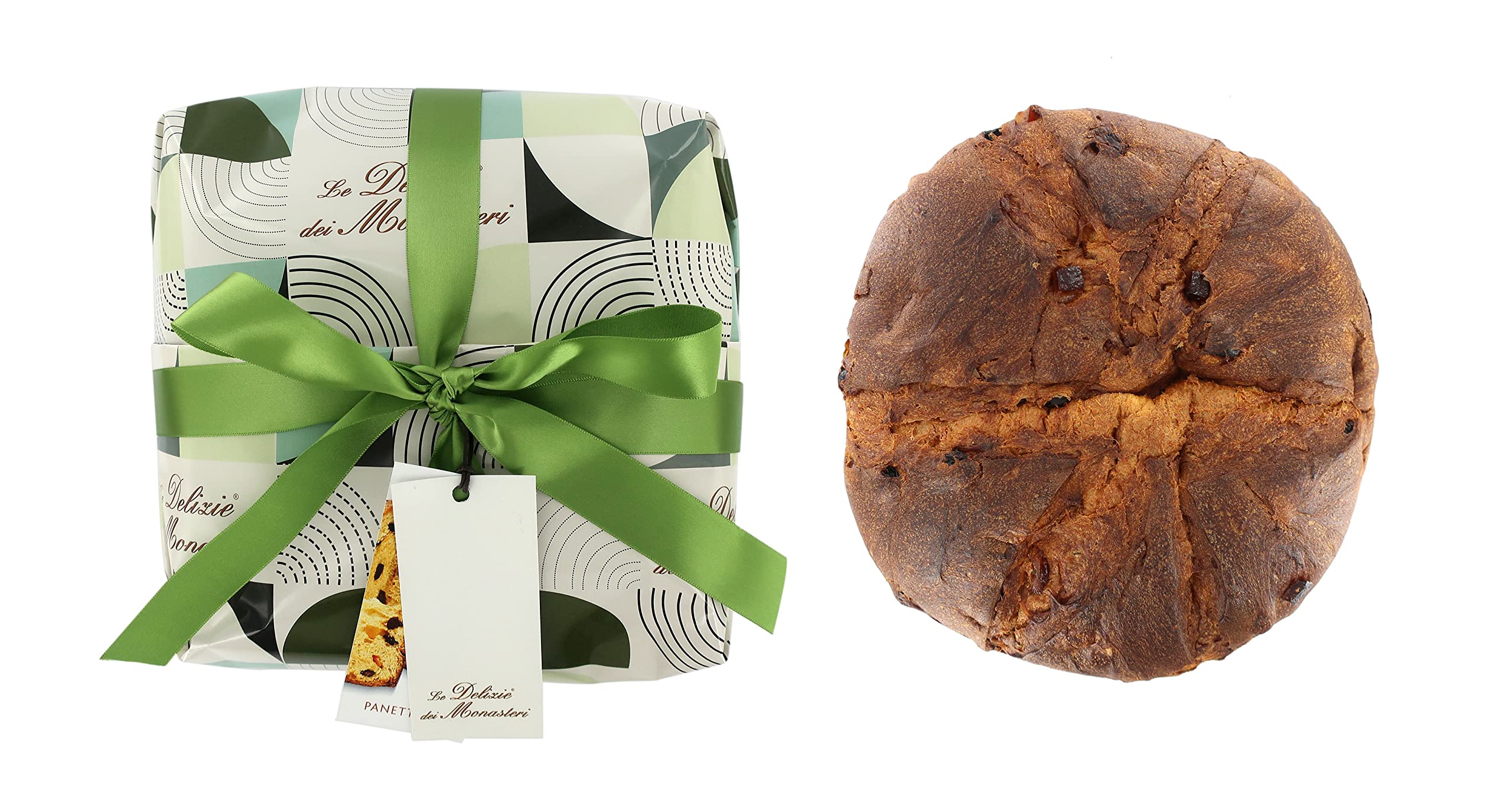 Ferrari & Arrighetti Panettone artigianale milanese sfornato a Milano, ricetta tradizionale (1 kg)