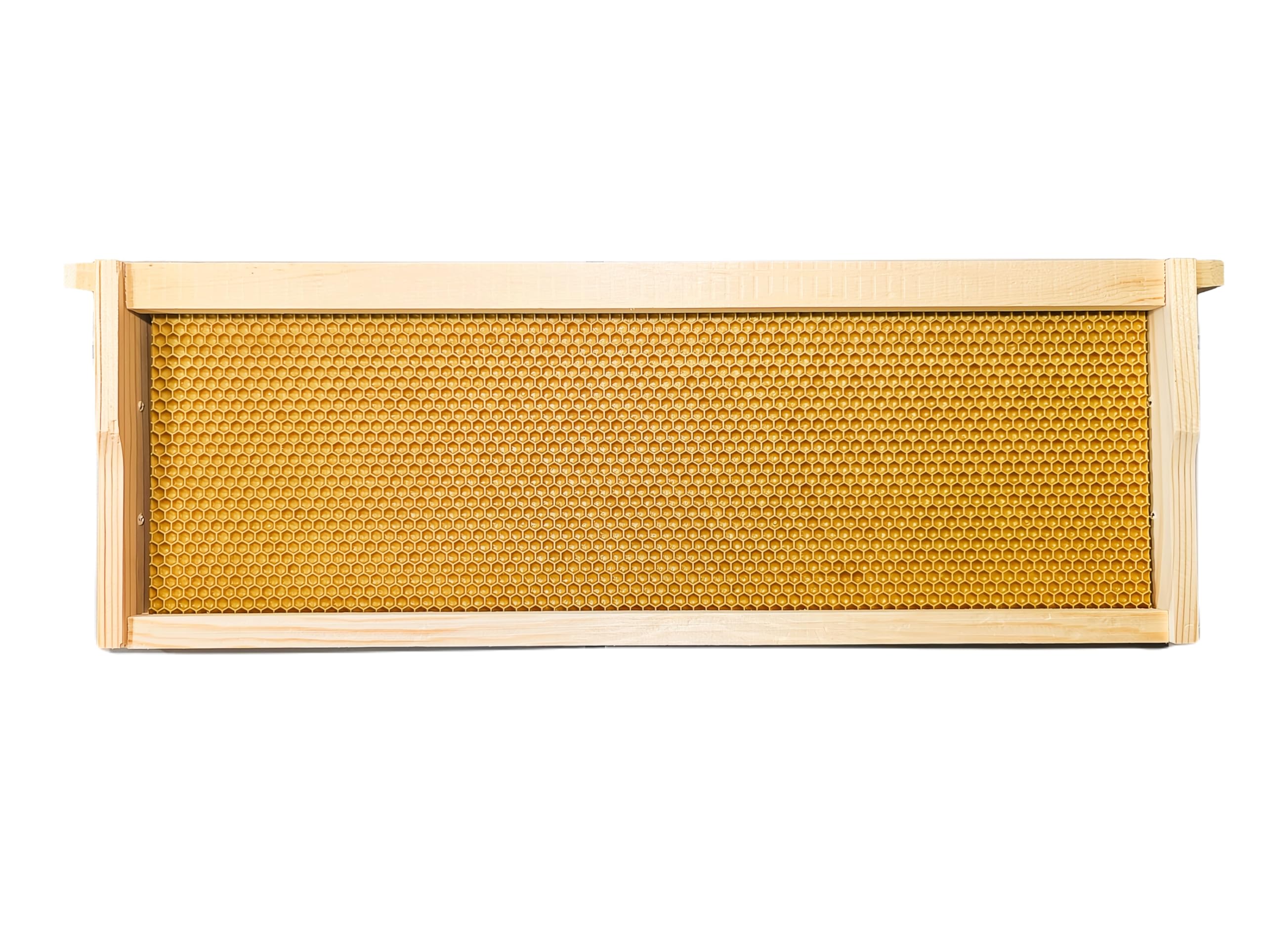 Lappe's Bee Supply - (Single) Premium Assembled Wooden 6-1/4" Beekeeping Frames with Extreme Triple Wax Foundation for Honey Production and Hive