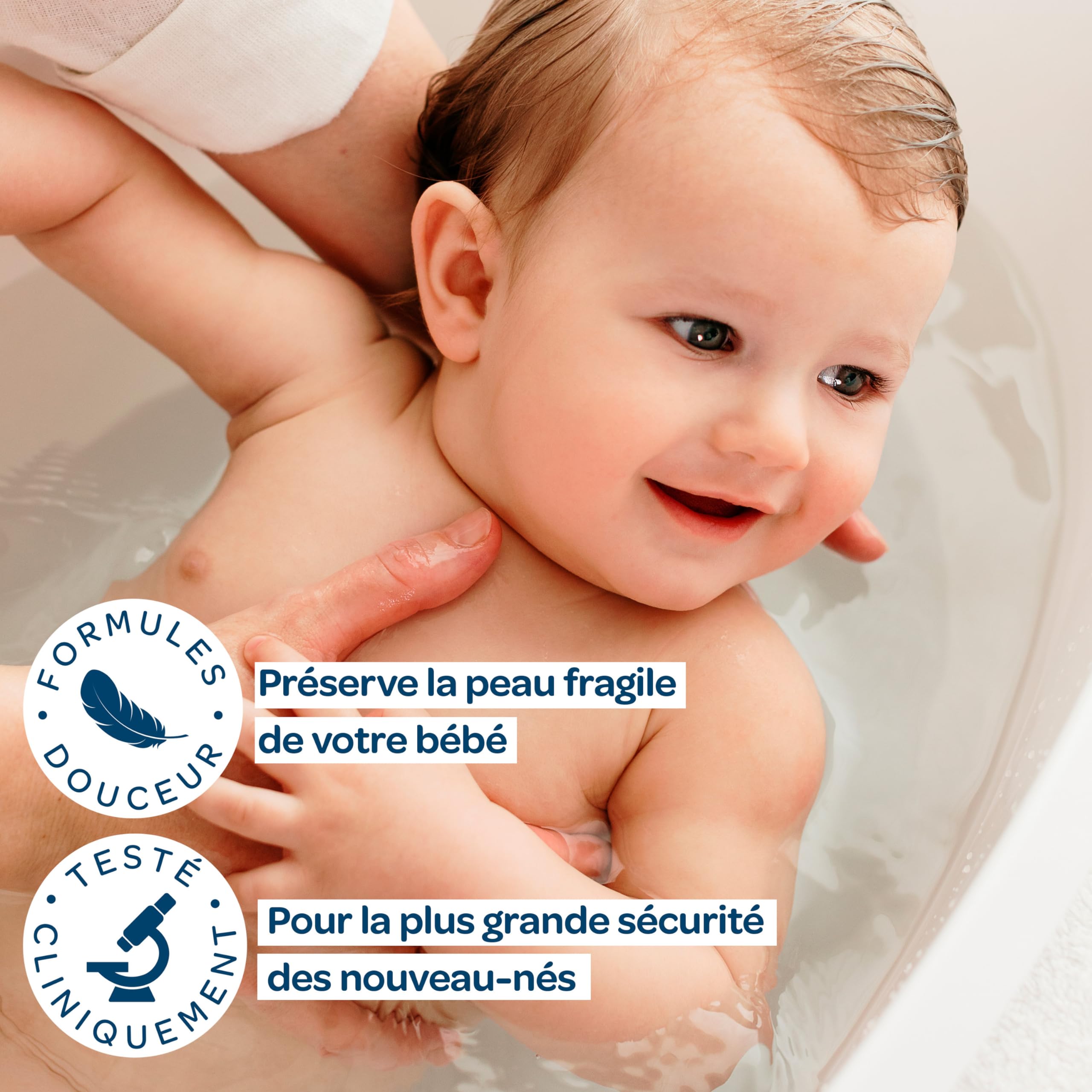 BIOLANE Crème Lavante Nourrissante Bébé Corps et Cheveux 750 ml Gel Douche Doux Peau Sensible