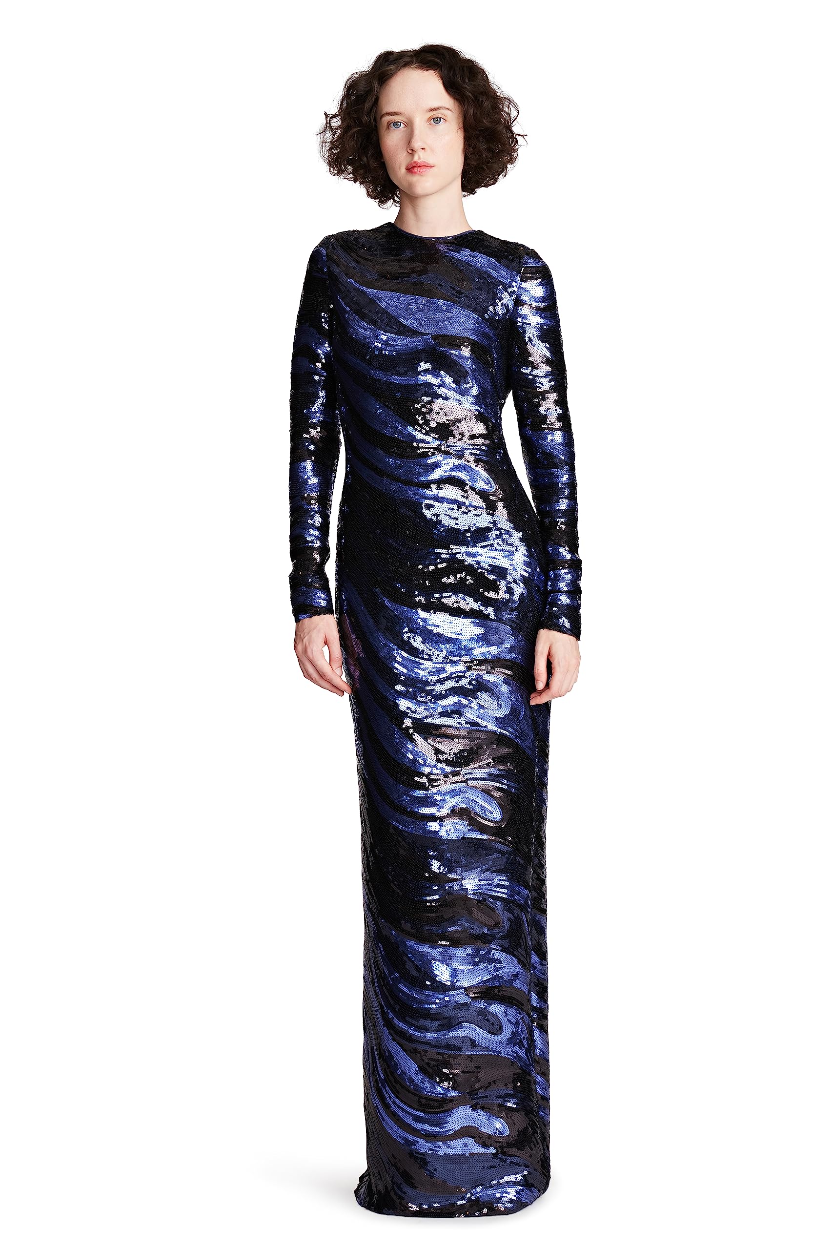 Robe sequins HALSTON Whitney l'excellence de la haute couture - 6