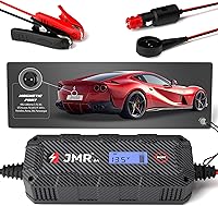 Vista 12 de JMR Cargador de Batería para Ferrari 458 California F12 FF 599 612 F430 Cargador de Goteo Acondicionador Mantenedor