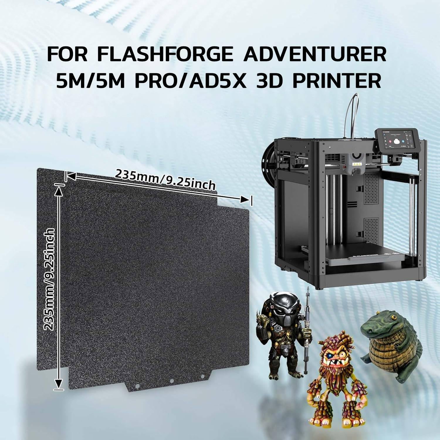 Amazon.co.jp: IdeaFormer IR3 両面 ブラック テクスチャー PEI ビルド 